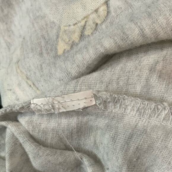 Place T-Shirt Womens Size XL 14 Bee Stars Heart Wings Patch Raglan Velvet Sleeve - Picture 7 of 7